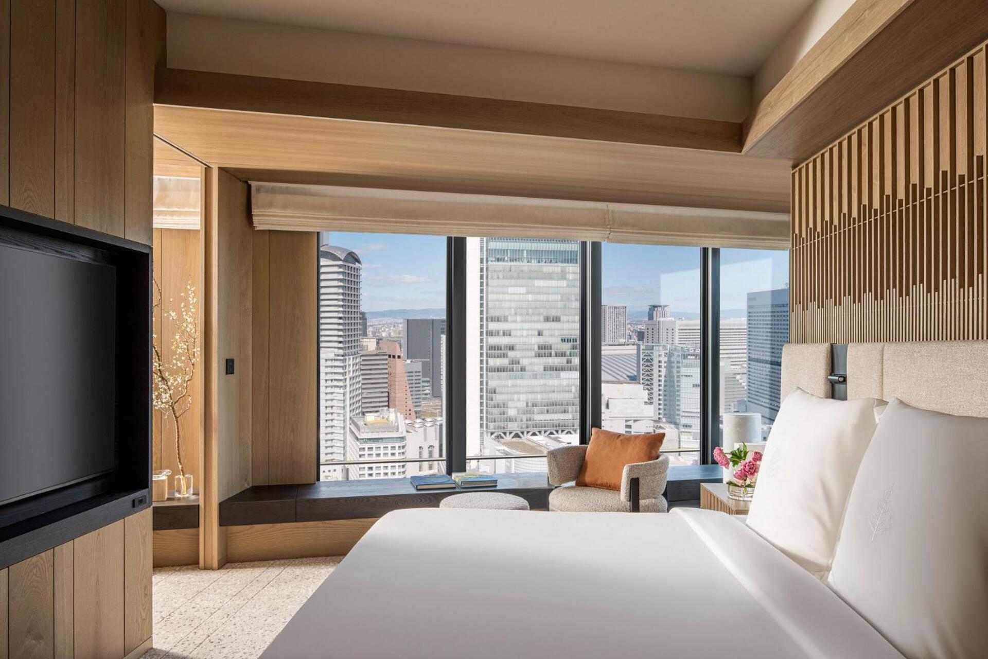 Four Seasons Hotel Осака Экстерьер фото