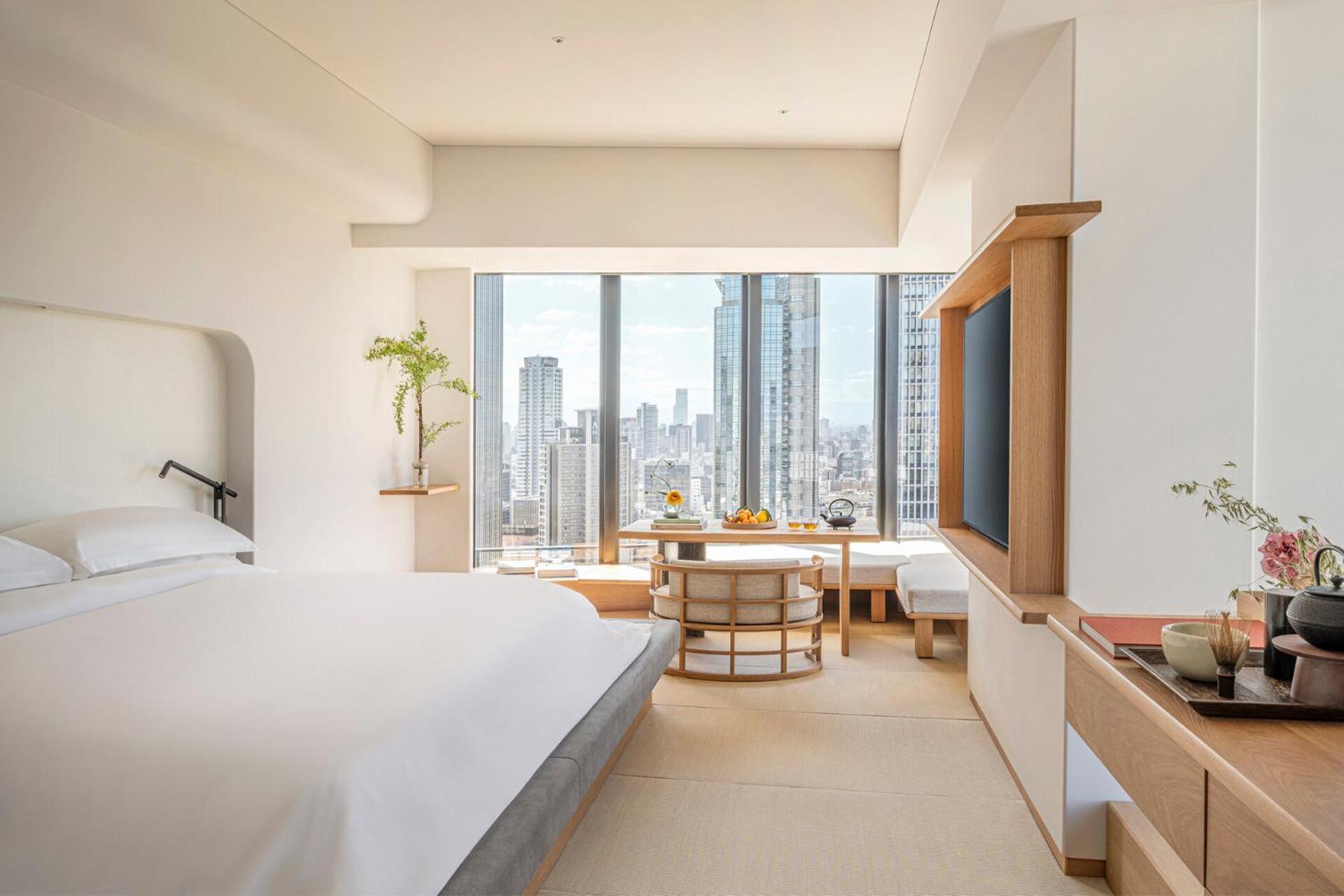 Four Seasons Hotel Осака Экстерьер фото